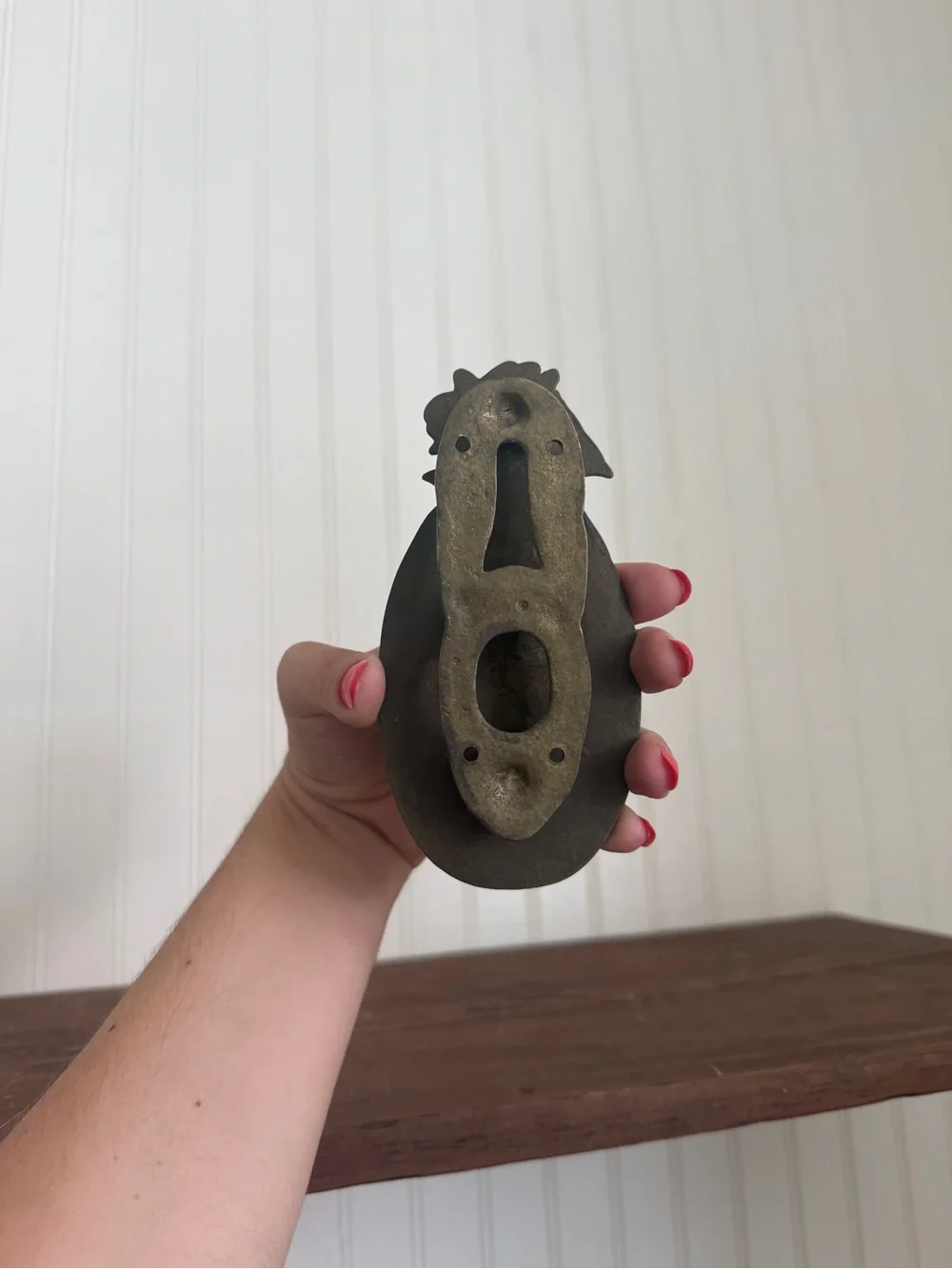 Vintage Brass Pineapple Door Knocker